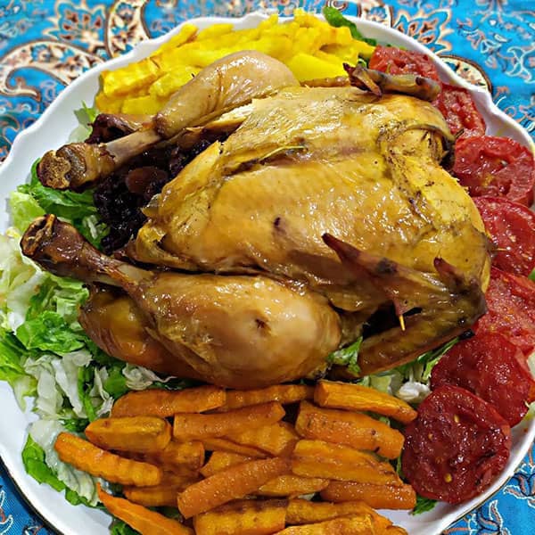 طرز تهیه مرغ نمکی ساده