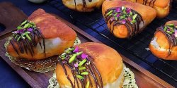 طرز تهیه پیراشکی کرم دار ساده و خانگی با طعم بی نظیر
