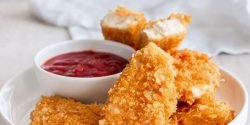 طرز تهیه ناگت مرغ ساده به روش بیرونی با طعم بی نظیر
