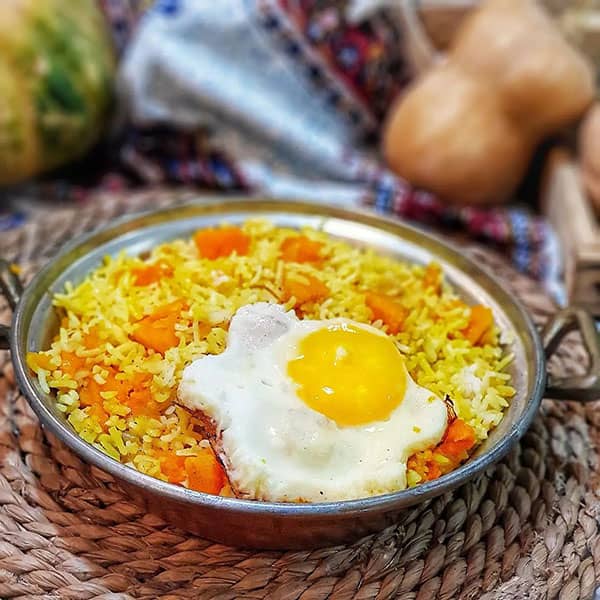 طرز تهیه کدو پلو گیلانی