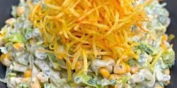 طرز تهیه سالاد ذرت با سس مخصوص و طعمی بی نظیر