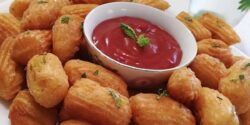 طرز تهیه سیب زمینی بامیه ای مجلسی با طعمی بی نظیر