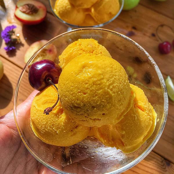 طرز تهیه بستنی انبه