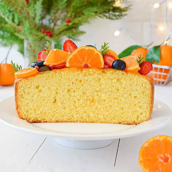 طرز تهیه کیک نارنگی