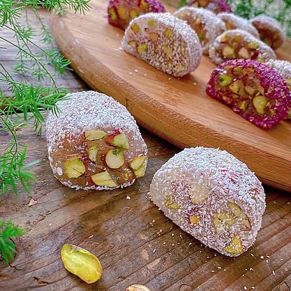 طرز تهیه لوکوم پسته