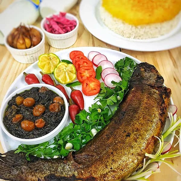 طرز تهیه ماهی شکم پر