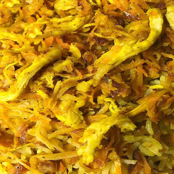 طرز تهیه به پلو