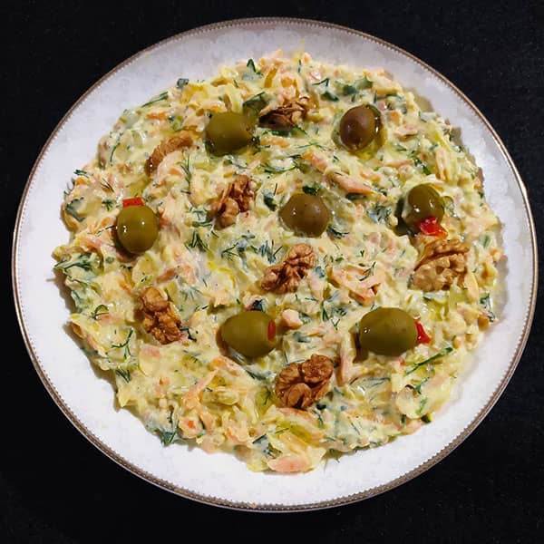 طرز تهیه بورانی کدو سبز