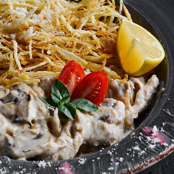 طرز تهیه چیکن استراگانف