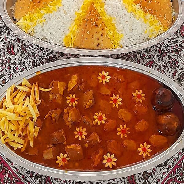 طرز تهیه خورش قیمه آلو