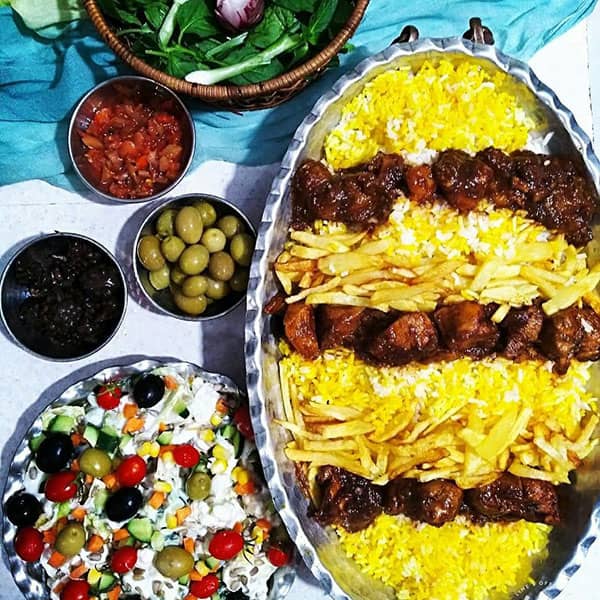 طرز تهیه پلو مرغ بهشهری