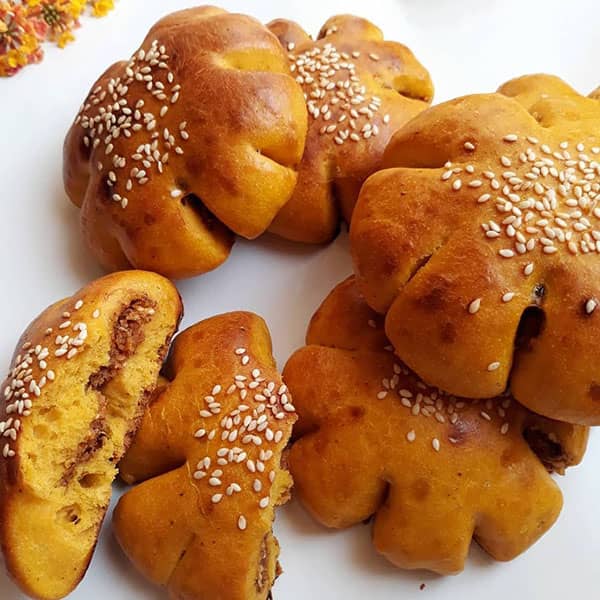 طرز تهیه کلوچه کدو حلوایی