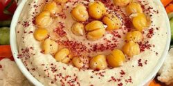 طرز تهیه حمص یا هوموس به روش لبنانی و با طعمی بی نظیر