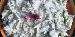 طرز تهیه سالاد خیار ساده رستورانی با طعمی بی نظیر