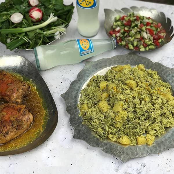 طرز تهیه سیب پلو