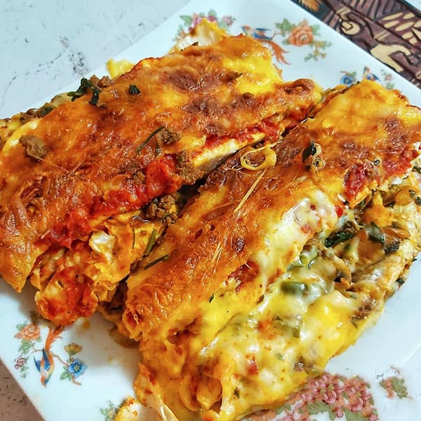 طرز تهیه آنچیلادا