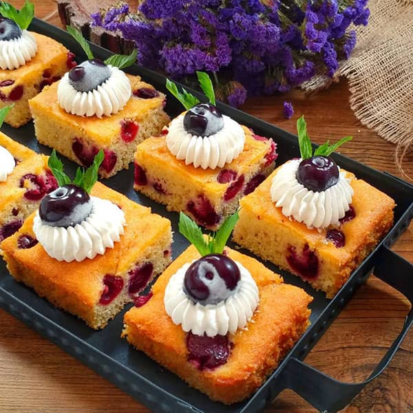 طرز تهیه کیک گیلاس