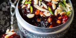 طرز تهیه حلوای بحرینی به روش سنتی و با طعمی بی نظیر