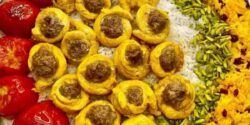 طرز تهیه کباب رولی نگینی به روش مجلسی با طعمی بی نظیر