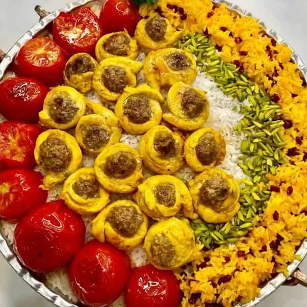 طرز تهیه کباب رولی نگینی