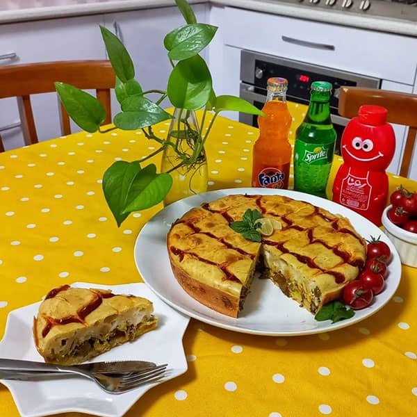 طرز تهیه کیک گوشت