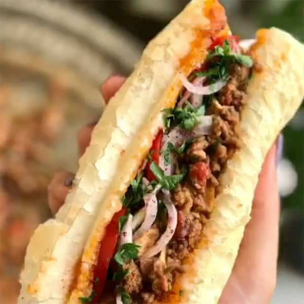 طرز تهیه ساندویچ تانتونی گوشت