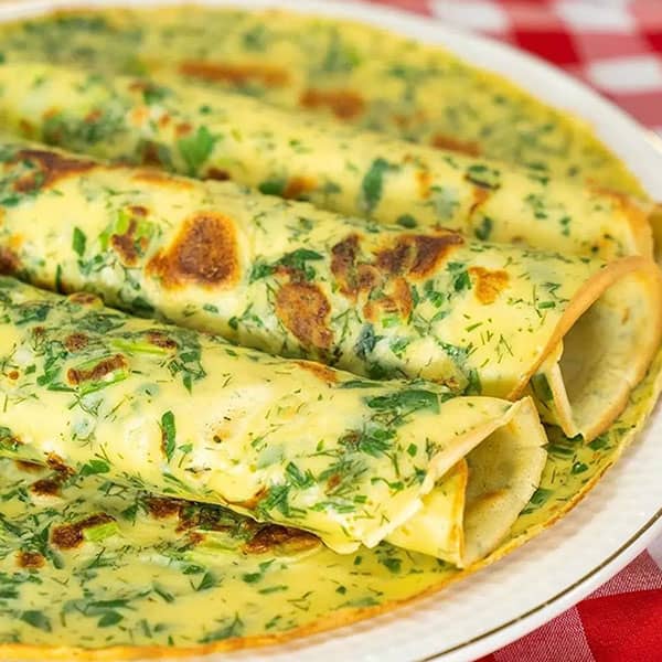 طرز تهیه کرپ سبزیجات