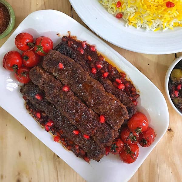 طرز تهیه کباب تابه ای اناری