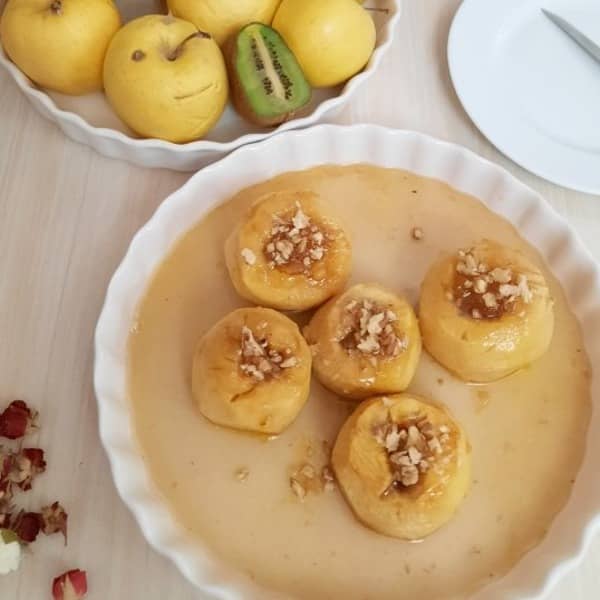 طرز تهیه دسر سیب