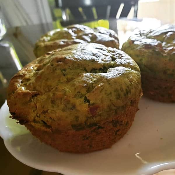 طرز تهیه مافین اسفناج