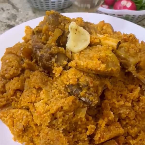 طرز تهیه گمنه با گوشت