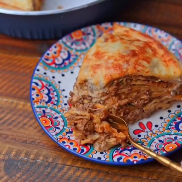 طرز تهیه کرپ لازانیا