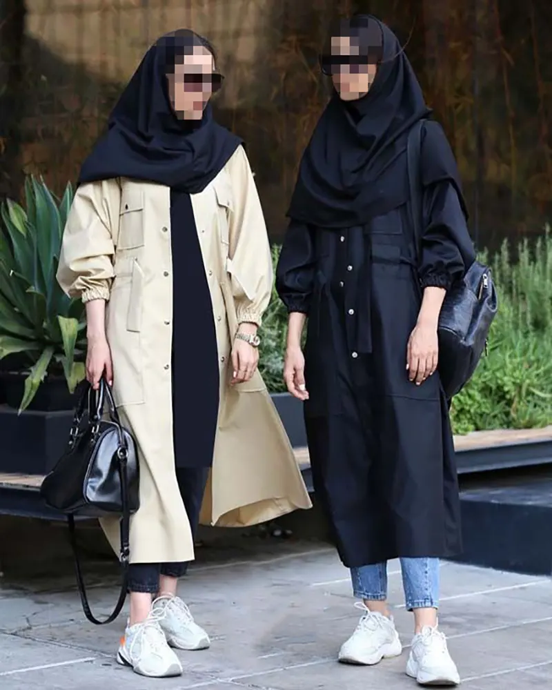 مانتو ساده دانشجویی