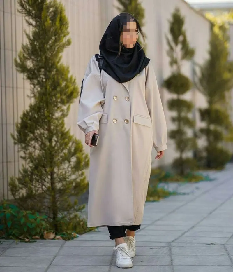 مانتو ساده دانشجویی