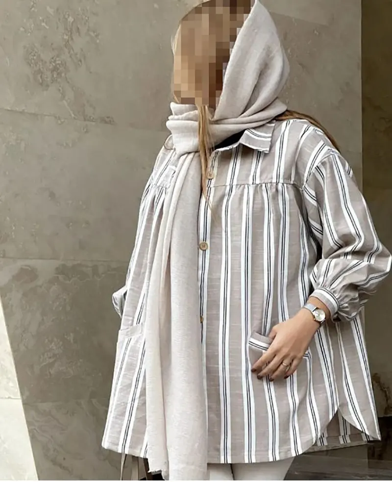 مدل مانتو لنین زنانه