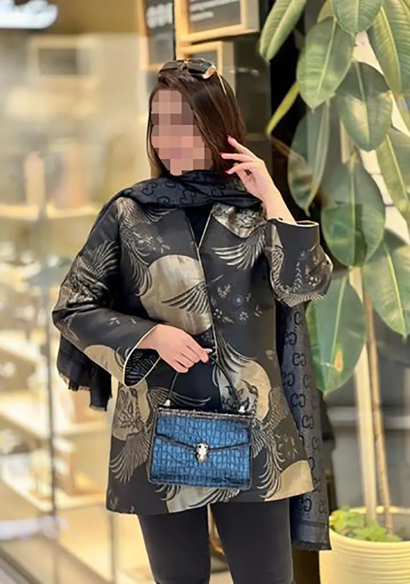 مدل مانتو ژاکارد جدید