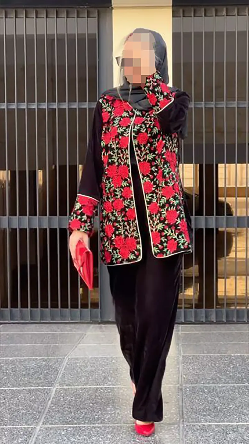 مدل مانتو مغزی دوزی شده