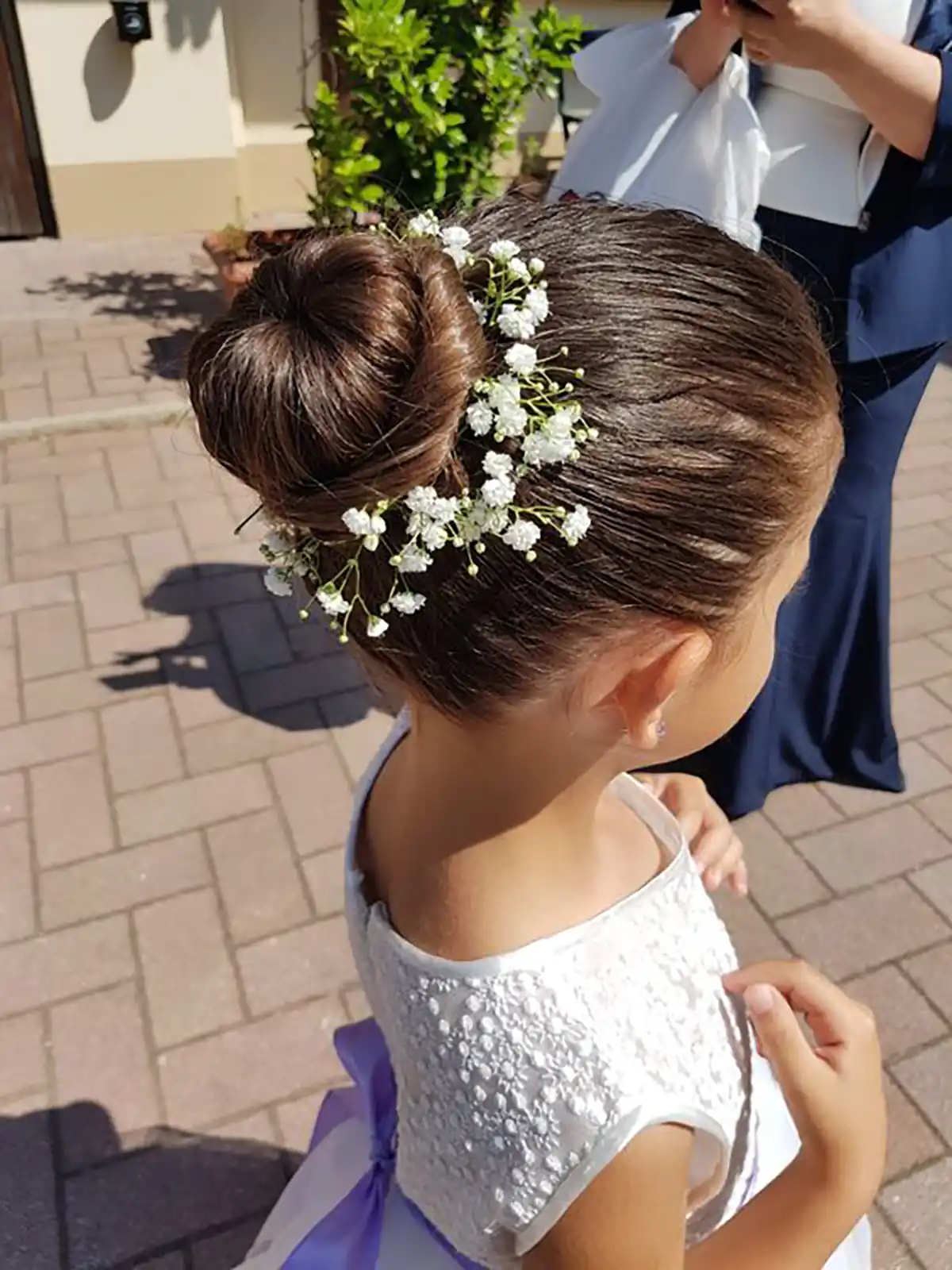 شینیون موی بچگانه