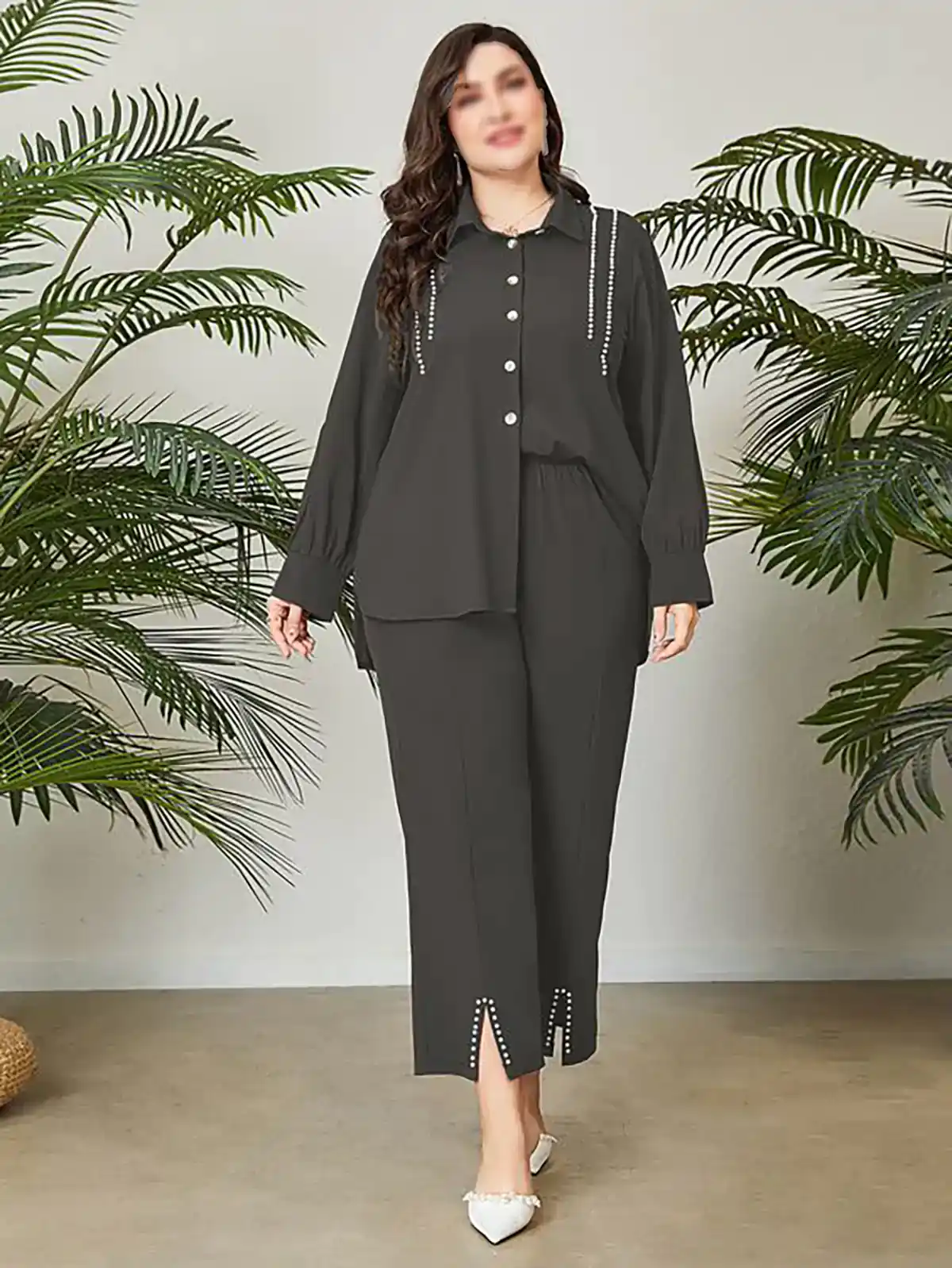 شومیز شلوار ست زنانه رنگی