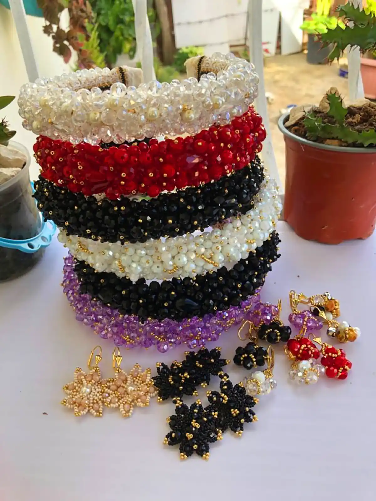 اکسسوری کریستالی مو 