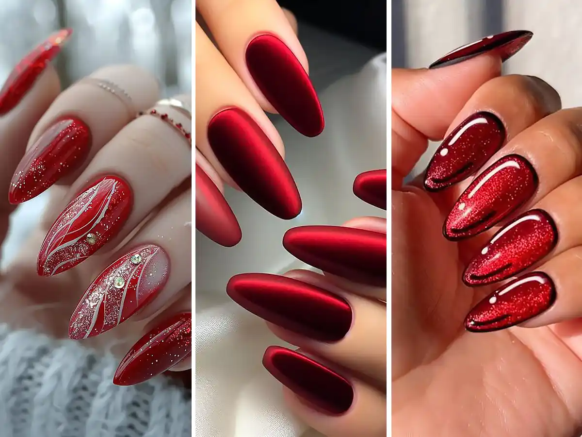 ژلیش ناخن قرمز جیغ