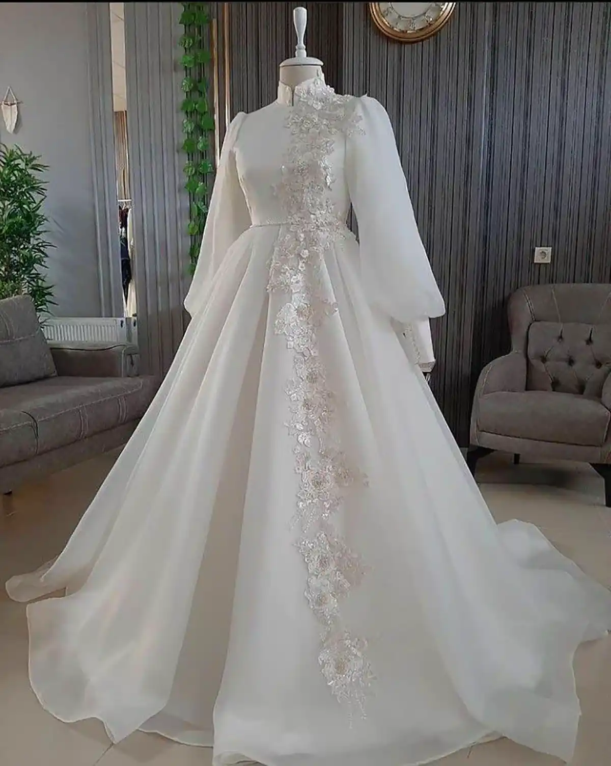 لباس عروس پفدار و شیک