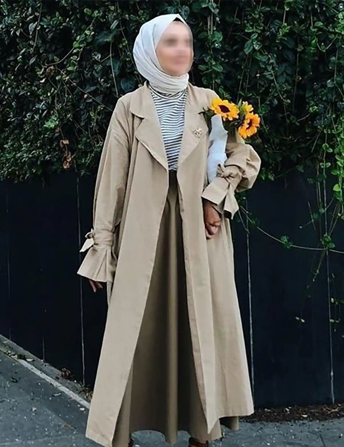 بارونی بلند پاییزی زنانه