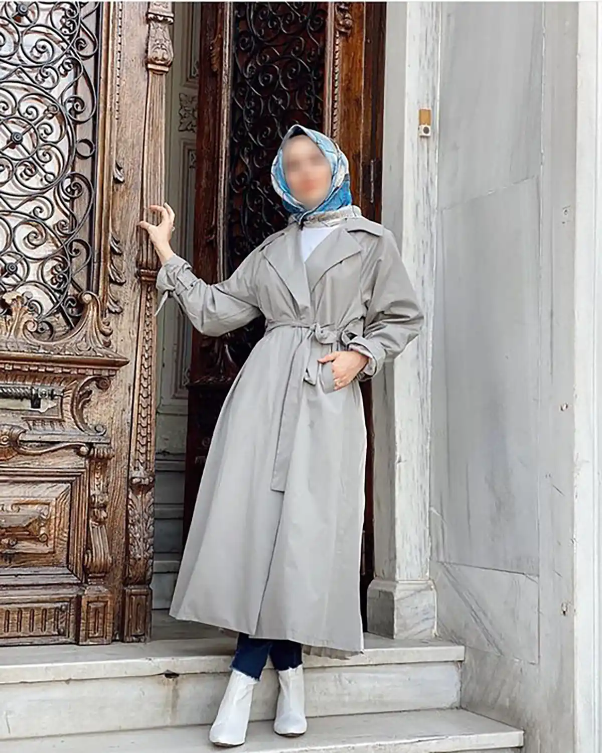 بارونی بلند پاییزی زنانه