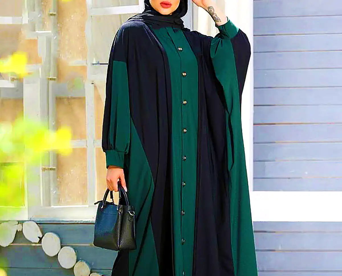 مانتو باکلاس سبز زارا