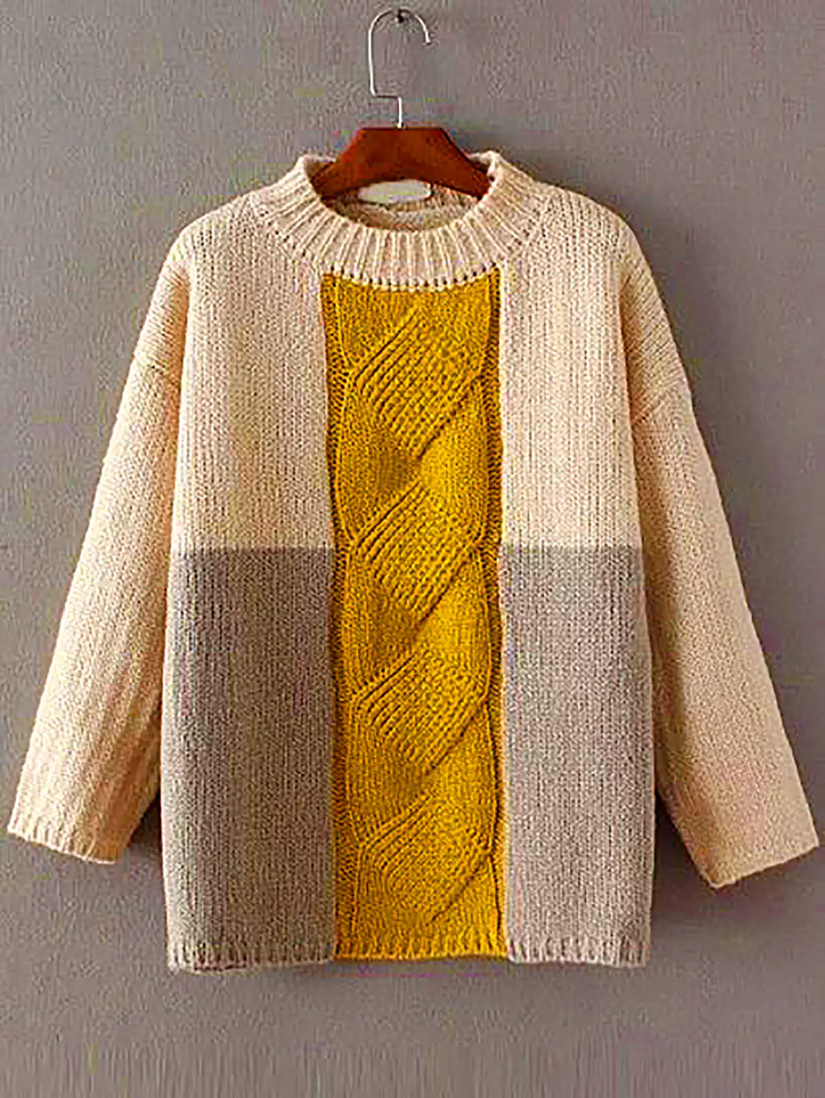 ژاکت بافتنی رنگی زنانه