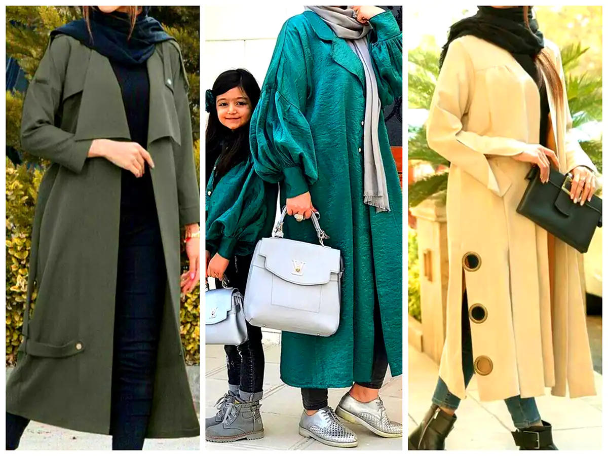 مانتو ضخیم و کاربردی زنانه