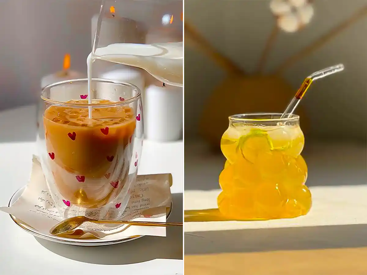 ماگ شیشه ای جذاب