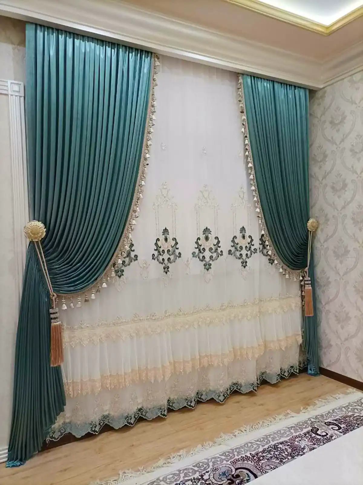 پرده لوکس و مدرن سالن