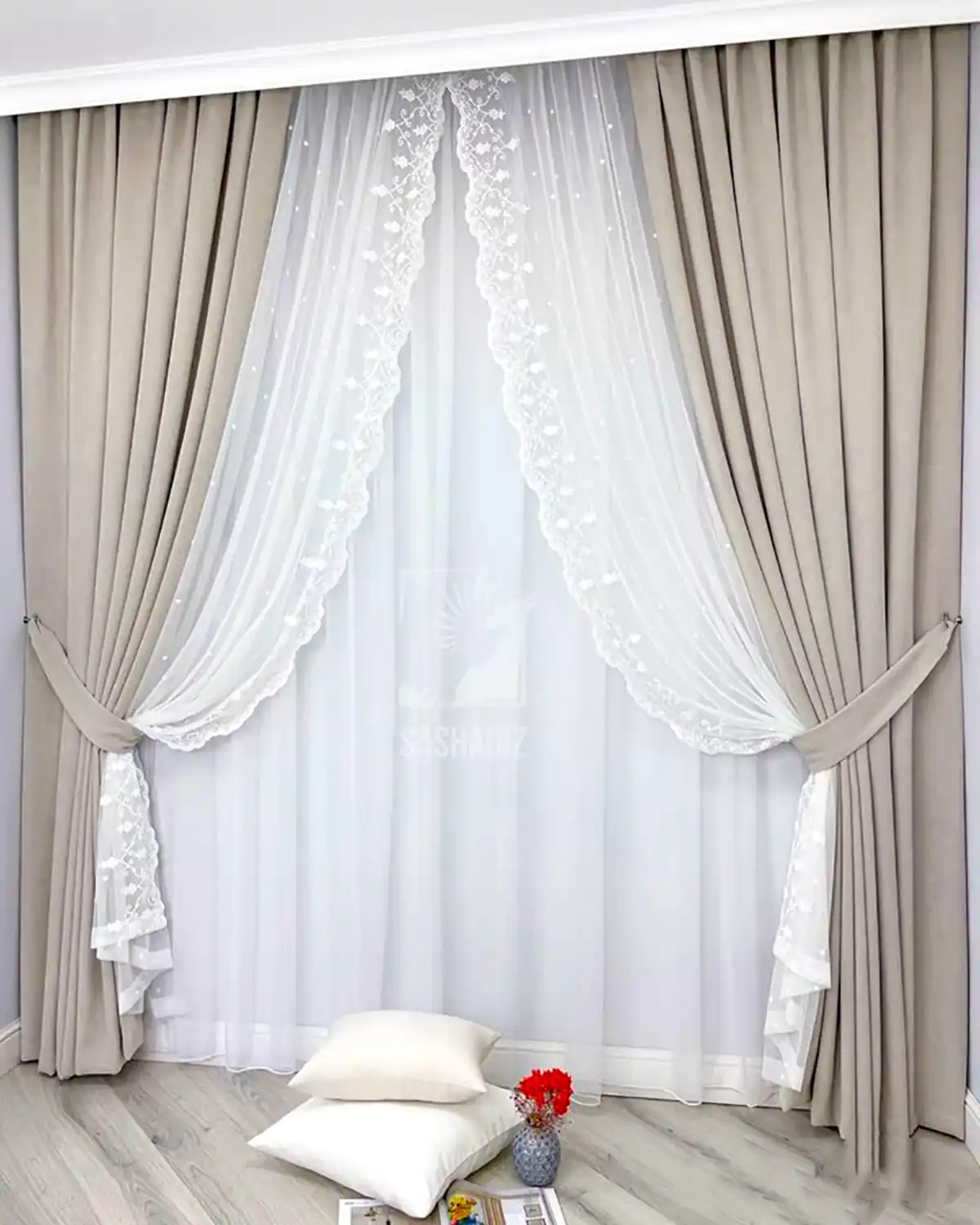 پرده لوکس و مدرن سالن